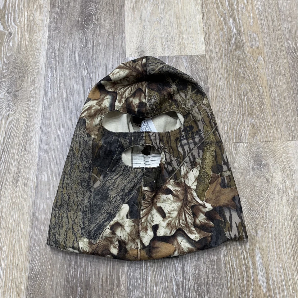 GAMEHIDE Brown Camo Real Tree Hunting Full Facemask Men's One Size - Image 3 of 4