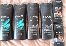 Axe Black Apollo Body Wash 16 oz Dark Temptation Antiperspirant 2.7 oz Lot