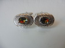 Belles Boutons De Manchette En Argenté !