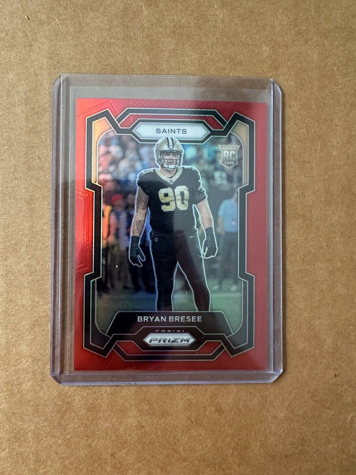 2023 Panini Prizm Bryan Bresee  #372 Retail Red Prizm SSP Rookie Card