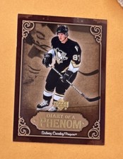 SIDNEY CROSBY - 2005-06 UPPER DECK DIARY OF A PHENOM INSERT ROOKIE CARD # DP19. rookie card picture