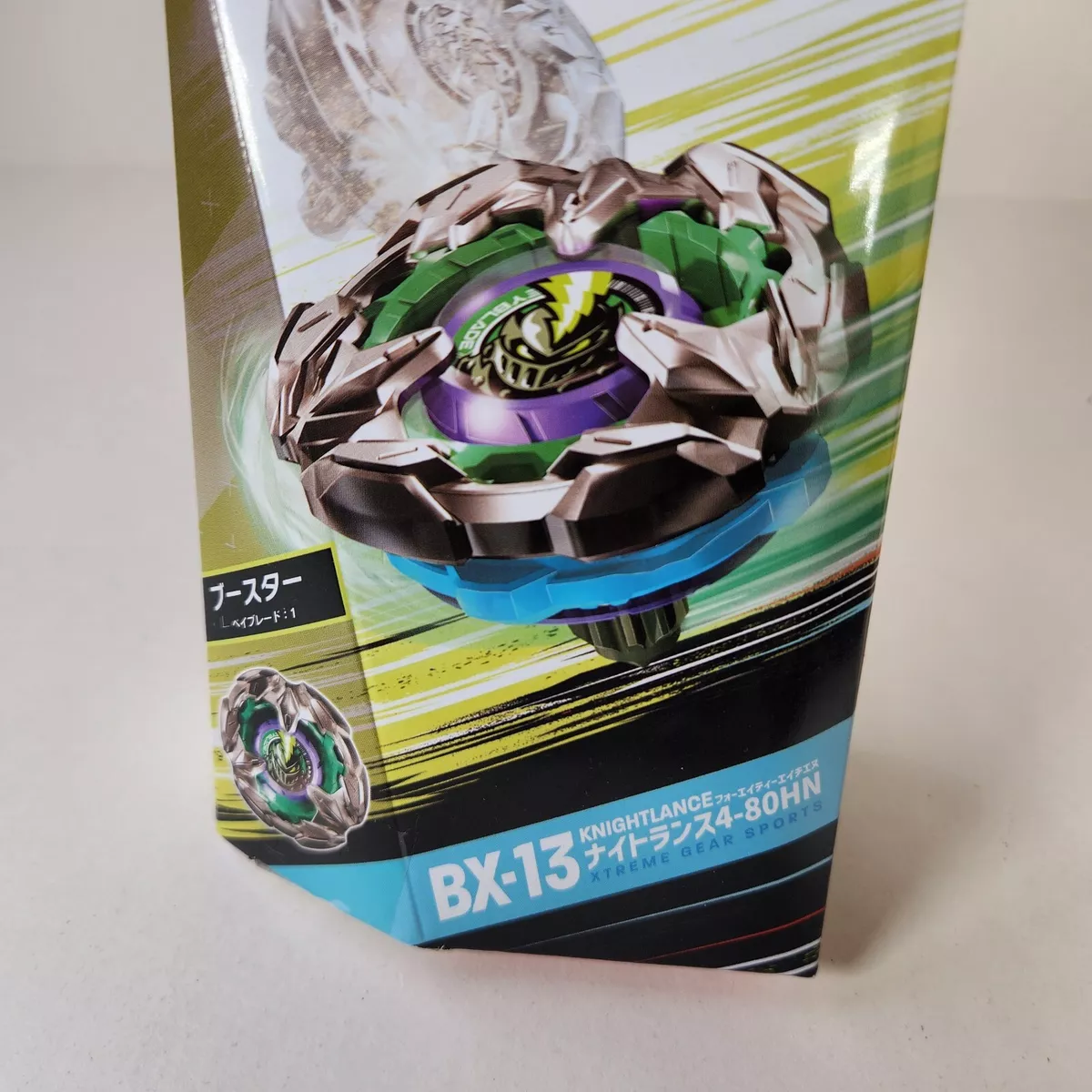 TAKARA TOMY Knight Lance 4-80HN Beyblade X Booster BX-13