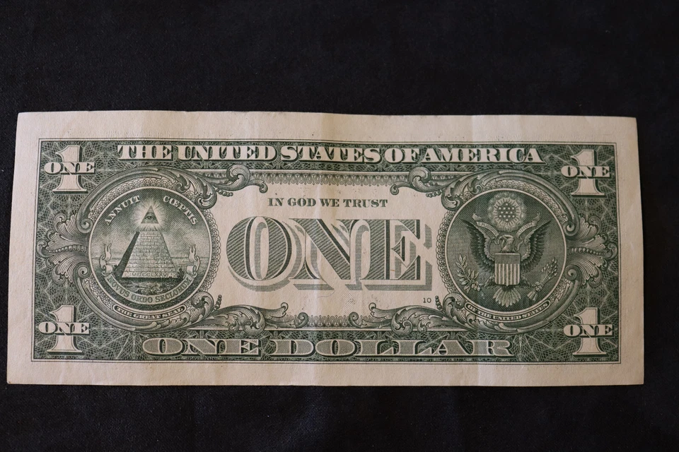 [MAY 7, 2015]  $1 ONE DOLLAR  BIRTHDAYANNIVERSAR NOTE.  SN # L 20155070 A - Image 3 of 3