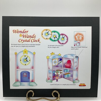 ANJAR  Wonder Wands; Crystal Clock  Fairy Dolly Playhouse Art Concept Prototype