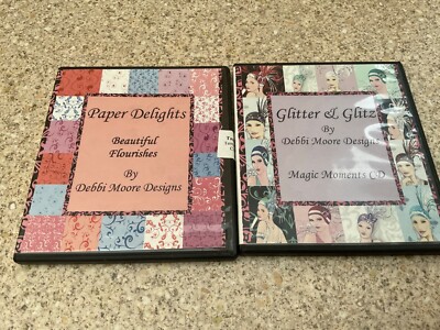 Craft C.D X 2 von Debbi Moore Paper delights/Glitter & Glitz