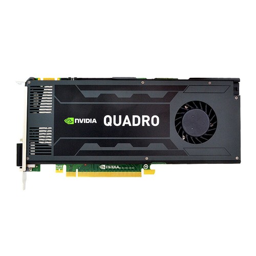 NVIDIA Quadro K4200 4GB GDDR5 Dp / DVI Displayport - Pcie Pny VCQK4200-T - Photo 1/4