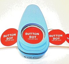 1-1/2 Inch Button Boy Hand Punch for 1.5" -Cutting Size 1.837"