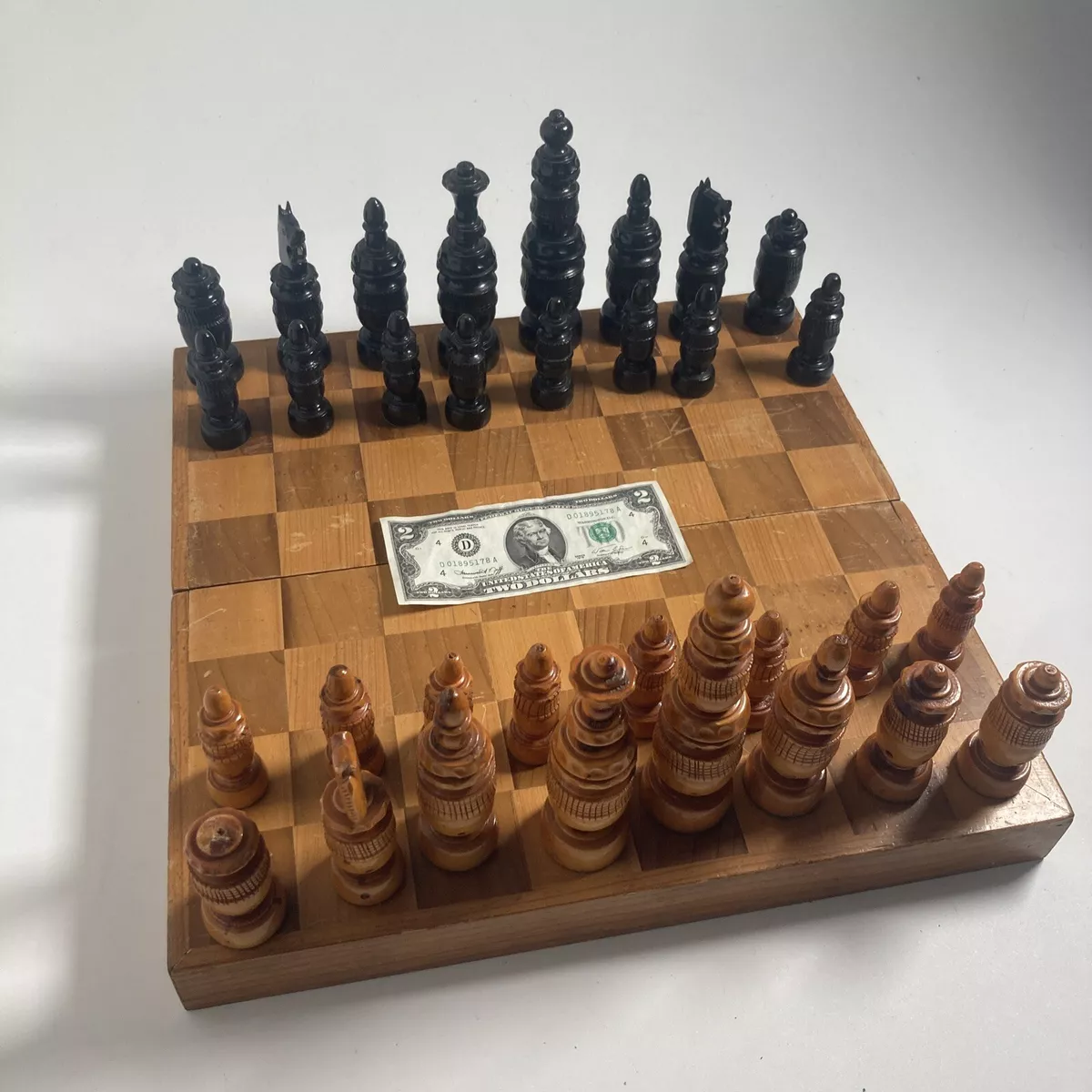 Unique Vintage Chess Set