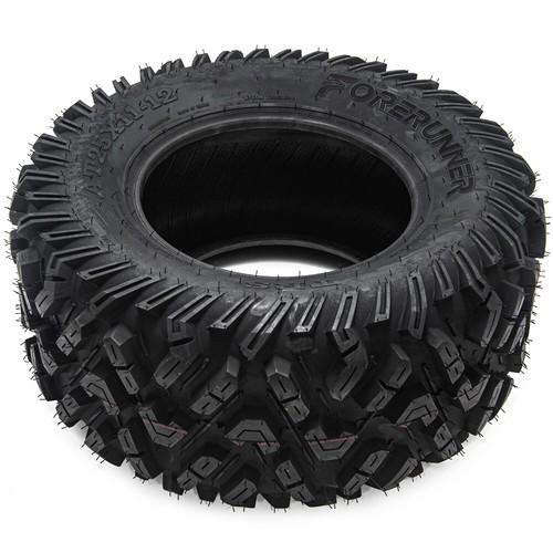 25" Set 2 25x11-12 ATV Tires 6Ply 25x11x12 UTV Tires 25 11 12 All Terrain Tyres - Picture 11 of 13