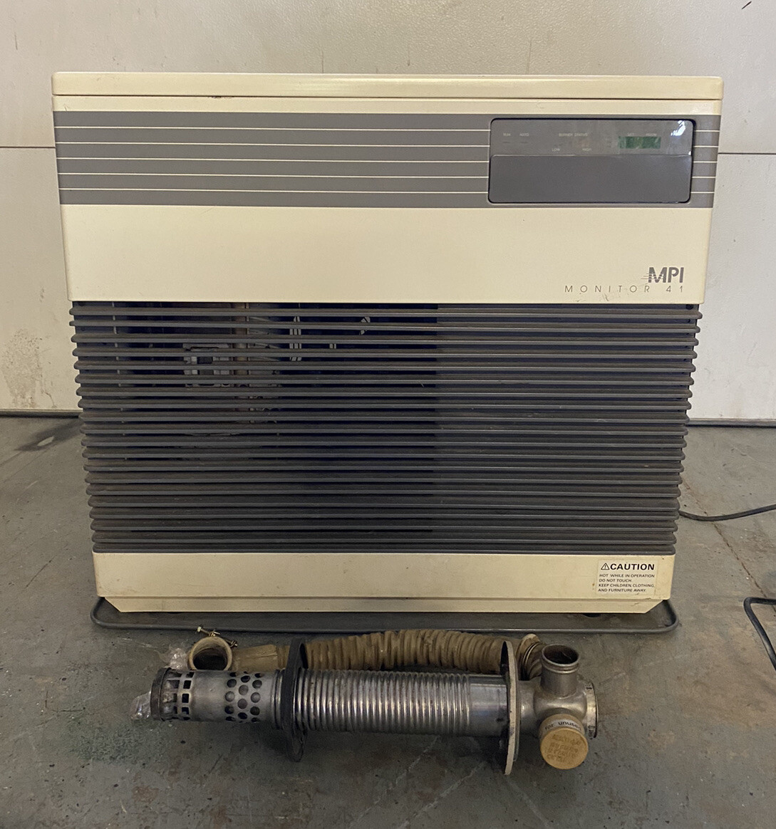 Monitor 41 M-41 MPI Kerosene Room Heater w/Wall Vent Works Great | eBay