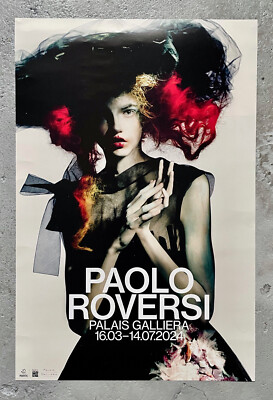 Paolo Roversi - Musee Galliera Paris - Ausstellungsplakat - 60 cm x 40 cm - 2024