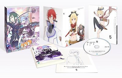 Re: Life in a different world from zero Vol.5 Limited Edition Blu-ray Novel Box