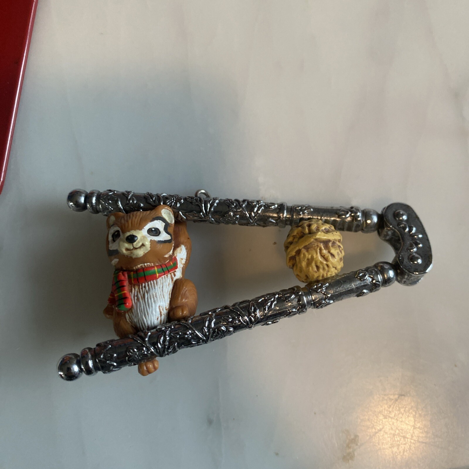 A Chipmunk Holiday Nutcracker 1988 Enesco Christmas Ornament