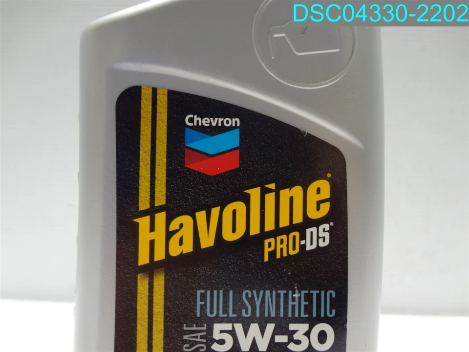 QTY=5 QT: (5 X 1 QT) Havoline ProDS Motor Oil 5W30 Full Synthetic 076568796457 Foto 4 de 4