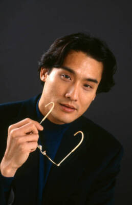 Portrait of Tony Leung Ka fai February 1992 Historic Old Photo