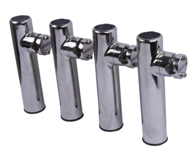 NiceDD Porta-Canna Da Pesca Per Barche Marine Con Morsetto Per Rotaie Supporto Da 7/8 '' A 1"su Rotaia Porta Canna Da Pesca Regolabile In Acciaio Inossidabile 316 Con Chiave (2 - Foto 12