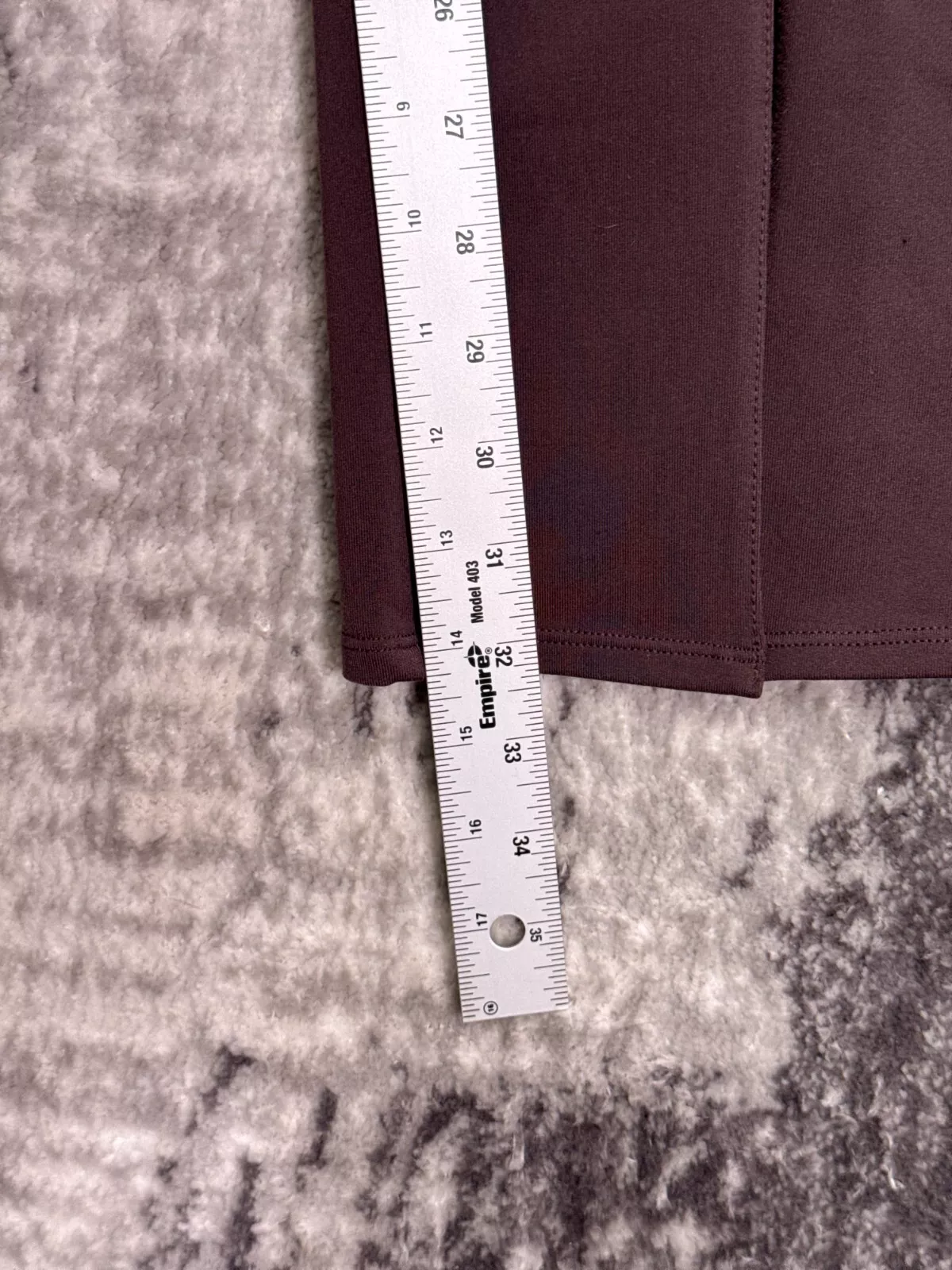 alo-yoga high waist flutter raisin purple leggings