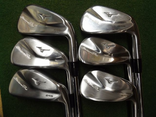 Golf Iron Set Mizuno Pro 245 Dynamic Gold 95 S200 6pcs 5-P Golf Iron Set Mizuno Pro 245 Dynamic Gold 95 S200 6pcs 5-P