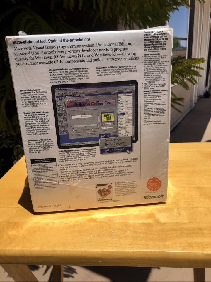 NEW Microsoft Visual Basic 4.0 Professional Upgrade Version Windows (Sealed). - Image 2 of 4