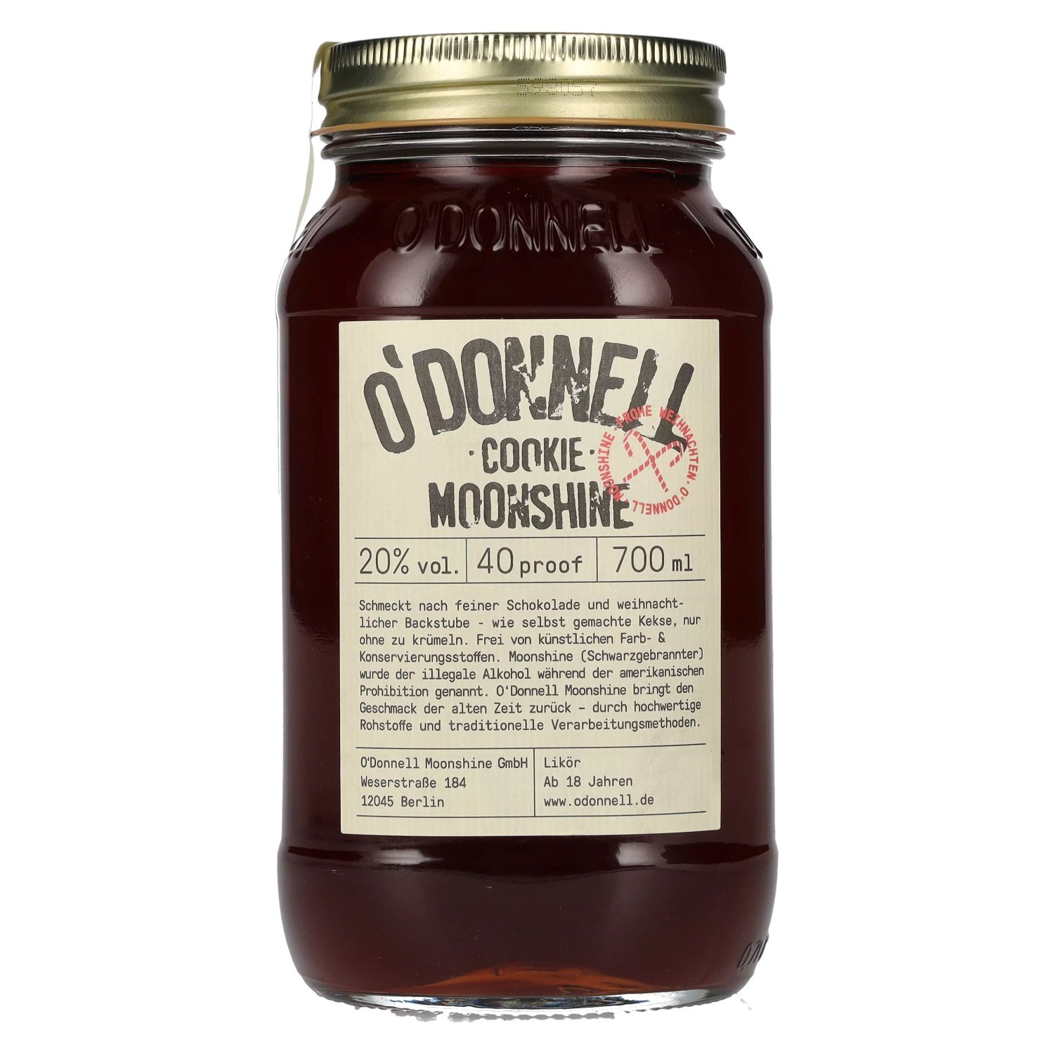 O'Donnell Moonshine Cookie Likör