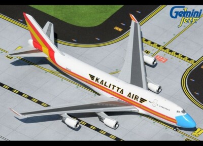 NEW Kalitta Air Boeing 747-400(BCF) N744CK (Mask Livery) Gemini Jets 1:400 Scale