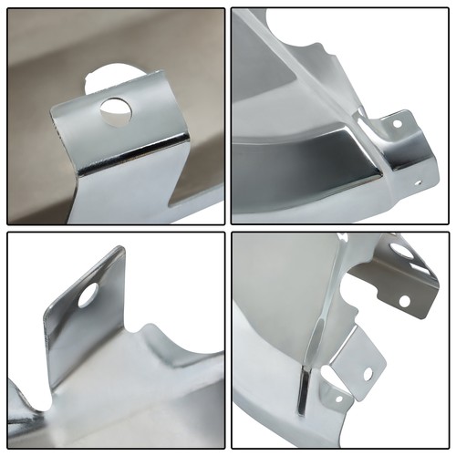 New For Ford Ranger 2019-2023 LH+RH Rear Bumper End Set W/ Sensor Holes Chrome - Picture 10 of 11