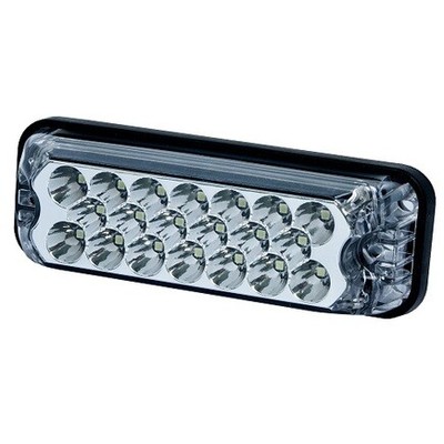 Ecco 3811A 3811 Series Warning Light Assembly   6.1 Inch, Surface Mount, Amber