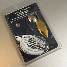 H20 Xpress Tandem Blade Spinner Bait 1/2OZ  Stainless Steel Wire and Blades Bait