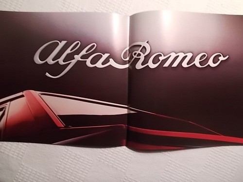 Alfa Romeo MILANO Original Fold Out SALES BROCHURE Milano GTV 6 Spider - Picture 4 of 9