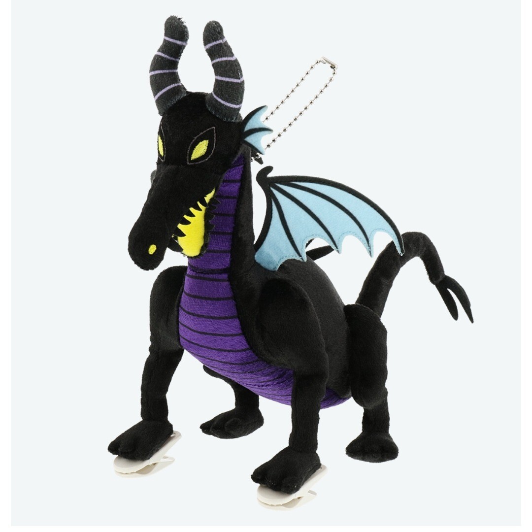 Tokyo Disney Resort 2023 Maleficent Dragon Shoulder Stuffed Sticky