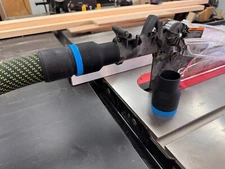 36mm Hose Adapter for SawStop Table Saw Blade Guard