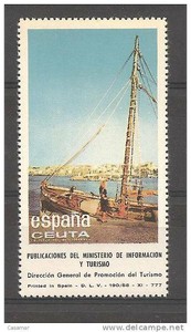 Espagne A Espagne 1968 Ceuta Port Bateau Ministere Informacia N Et Tourisme Ebay