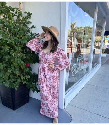 fitted lace wedding dress Amazon.com: MITILLY Women's Elegant Floral Long Sleeve Round Neck Smocked  A-Line Flowy Tiered Maxi Dress with Pockets Small Bean Paste Red :  Clothing, Shoes & Jewelry main image 1