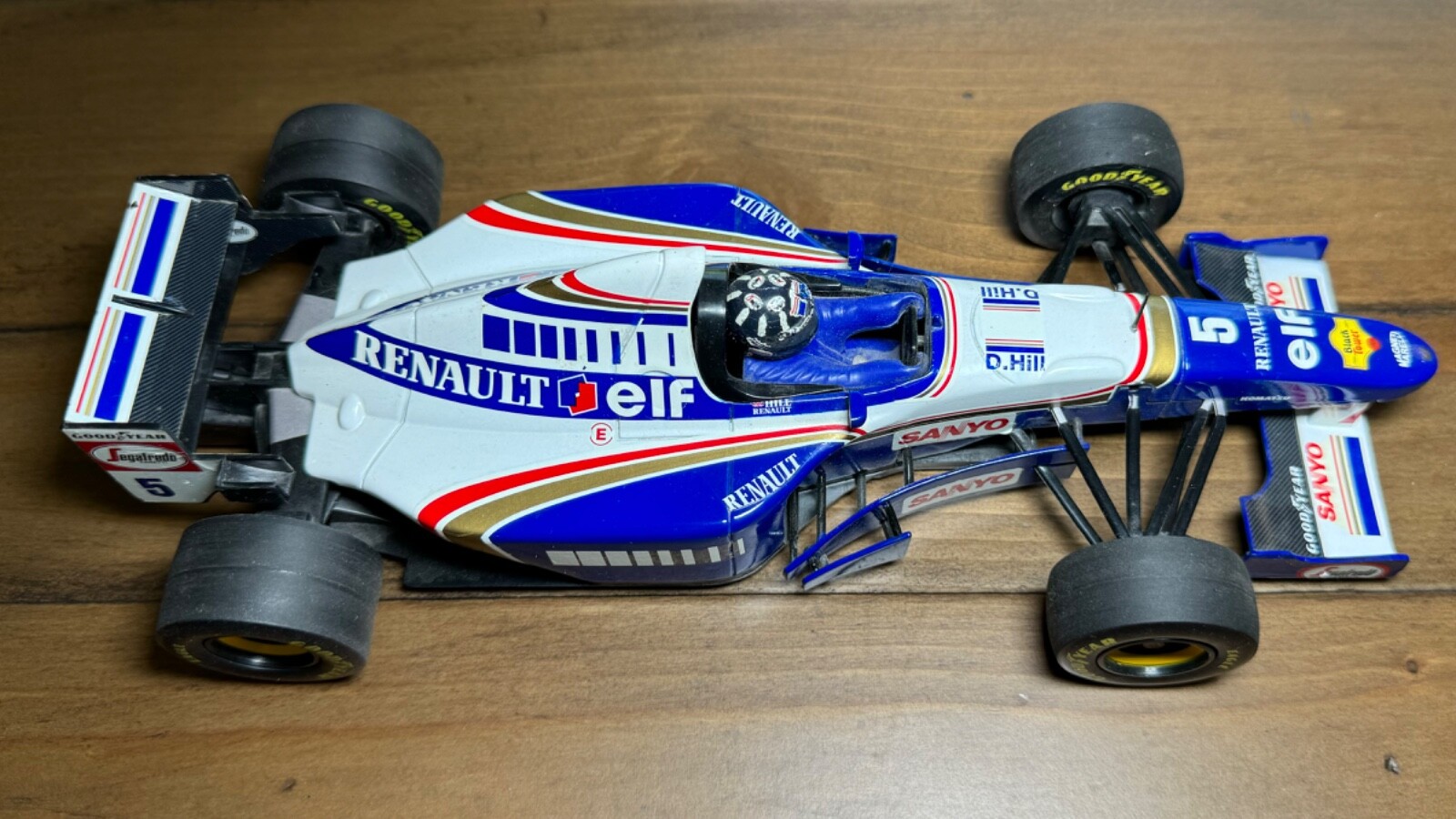 Modèle Réduit F1 Williams Renault FW17 Damon Hill 1/18 - Collection Onyx, Occasion