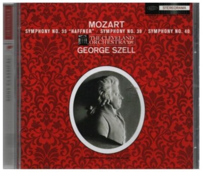 CD Mozart Symphonies No. 35 In D Major K385 / No. 39 In E-Flat Major K.543 & No
