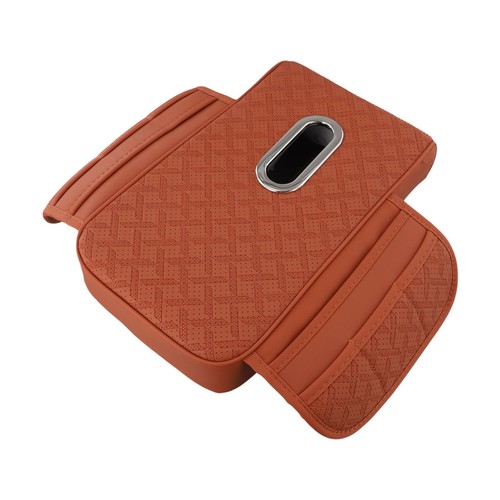 Convenient Car Armrest Pad with Tissue Holder and Organizational Features - Picture 10 of 12
