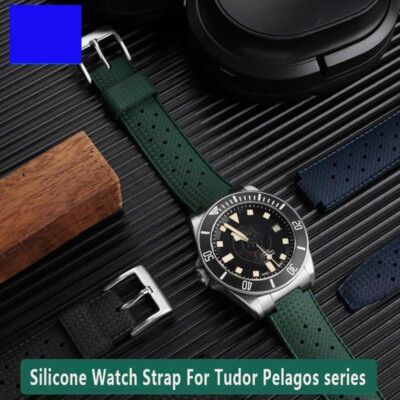 Waterproof Watch Strap Fit for Tudor Pelagos Series 25500/25600