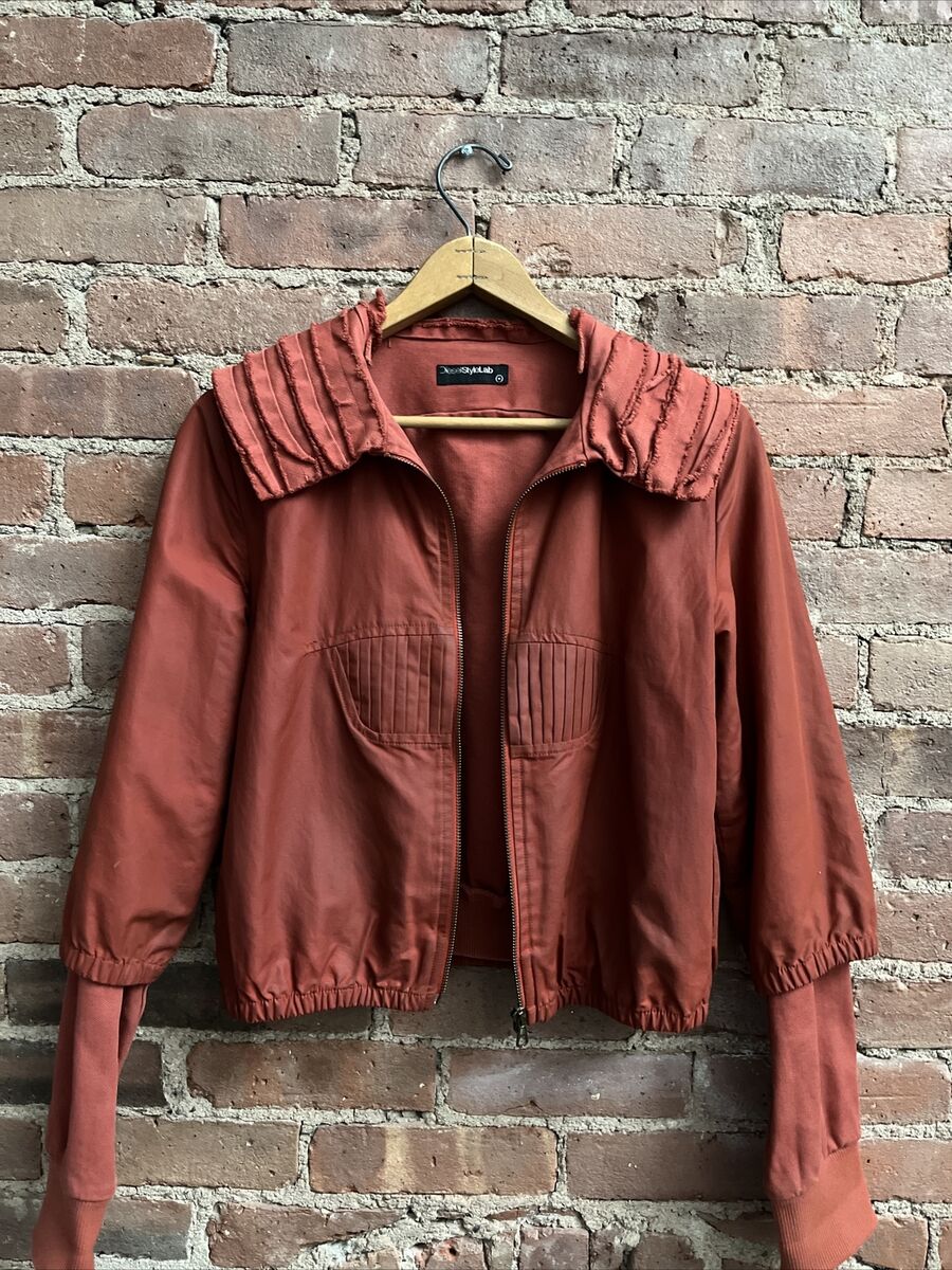 Vintage Diesel Style Lab Women's Jacket, Size Medium, Red Vintage Diesel Style Lab Women's Jacket, Size Medium, Red