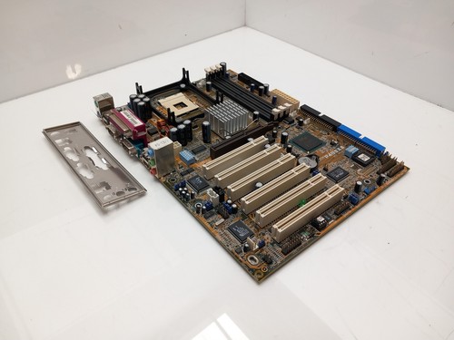 ASUS P4 Intel Socket PGA478 DDR1 ATX Motherboard with I/O Shield P4B533 - Photo 2/5