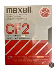 MAXELL Compact Floppy Disk CF2 3 Inch Amstrad Schneider IBM -RARITY- NEW & OVP