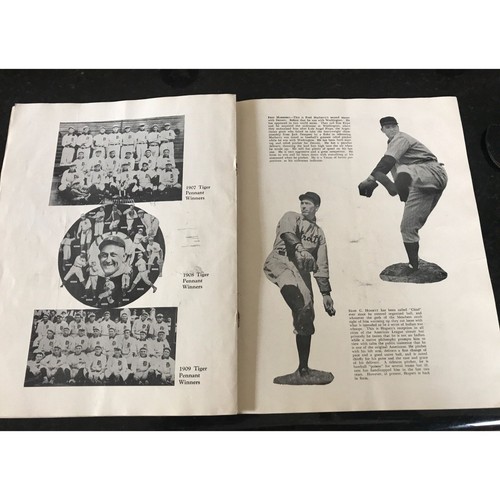 Vtg1934 World Series Navin Field-Issued Program Detroit Tigers Vs. St. Louis - Picture 8 of 10