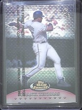 1999 Topps Finest Pink Team Finest #TF13 Frank Thomas No 193 of 500