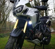 6000K LED Fog Lights Kit for Honda Africa Twin XRV750T CRF1000L