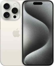 Apple iPhone 15 Pro Max - 256 GB - White Titanium (Unlocked) for 