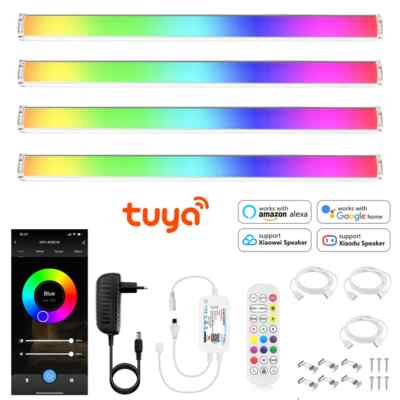 12V 30CM LED Lights Cabinet Lighting Tuya Wifi Smart RGB Dimmable Lamp APP Voice