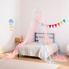 Princess Lace Mosquito Net Bed Canopy Girls Adults Elegant Bed Net Curtain