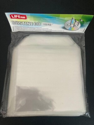 100 Bustine Trasparenti Per CD E DVD - Formato 12,5x12,5 Cm - Foto 12