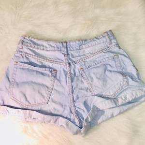 forever new denim shorts