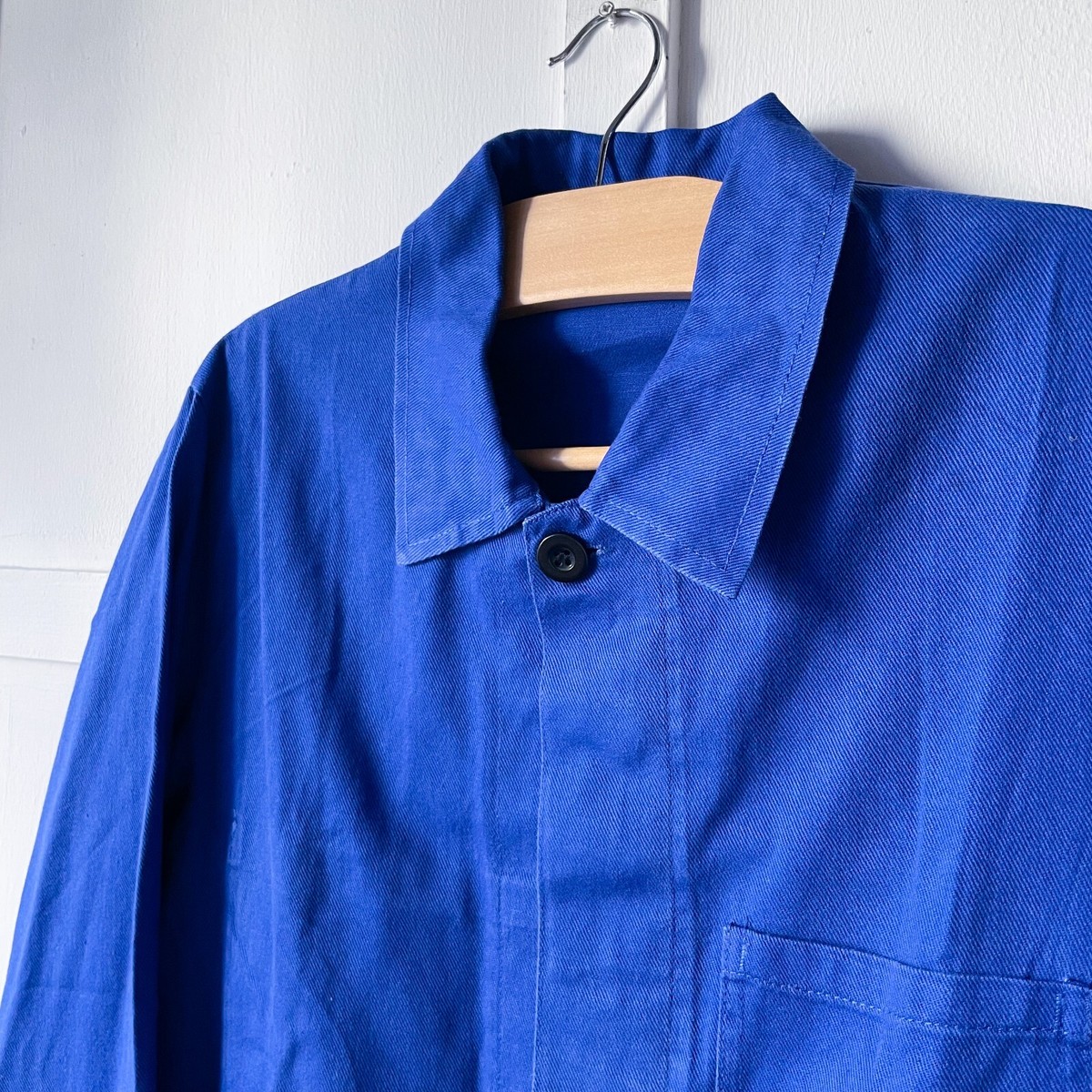 70s EURO VINTAGE FRENCH WORKER ボロジャケット Vintage 60s 70s FORGLOS French Workwear Jacket Size Fits M