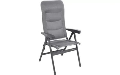 Westfield Klappstuhl Performance Advancer 5-fach verstellbar grau B-Ware